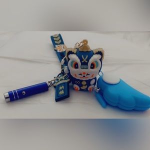 New Year of the Tiger Lucky Cat Keychain